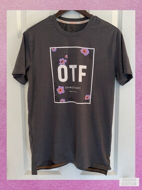 Orangetheory Recovery Tee - Size Medium - Dark Grey